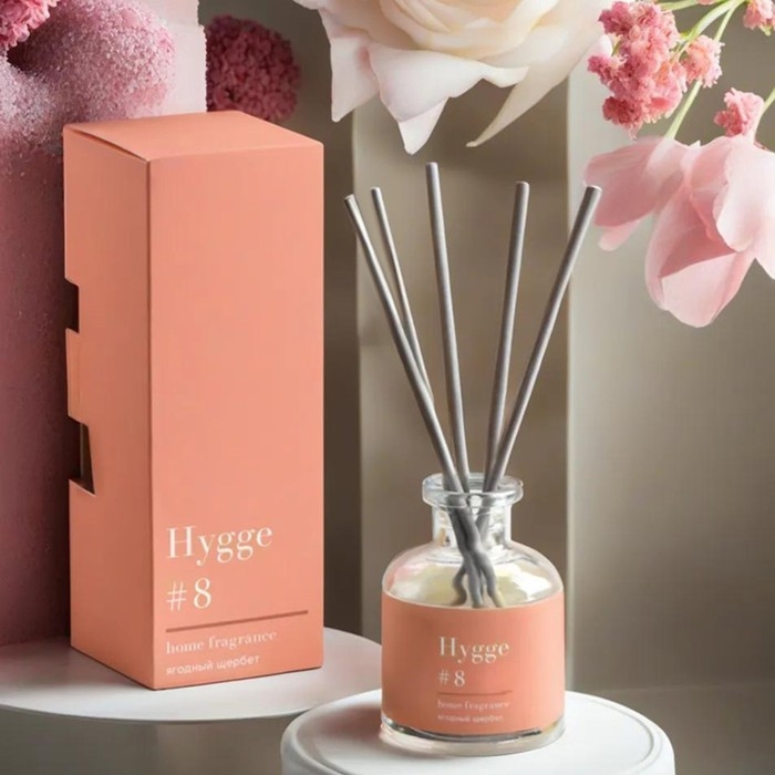 Диффузор Диффузор "Hygge" ароматический, 50 мл, ягодный щербет