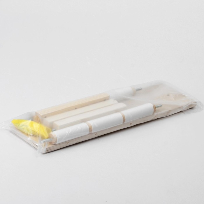 Пяльцы-рамка для вышивания, 20 &times; 30 см, с подставкой, цвет светлое дерево