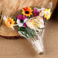 Оберег «Веник», маленький, вертикальный, микс Оберег «Веник», маленький, вертикальный, микс