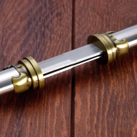 Сувенирный кинжал 2в1, на подставке, рукоять под голографию, наконечник с лотосом, 59 см Сувенирный кинжал 2в1, на подставке, рукоять под голографию, наконечник с лотосом, 59 см