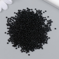 Бисер стекло 12/0 "Чёрный" 450 гр Бисер стекло 12/0 "Чёрный" 450 гр