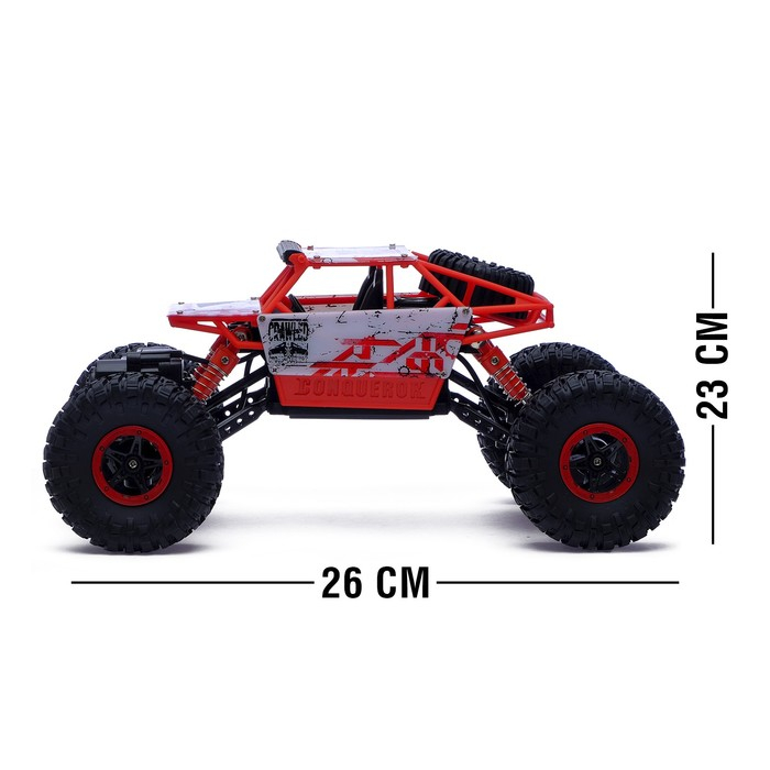 Машина радиоуправляемая «Джип-триал», полный привод, с аккумулятором, масштаб 1:18 Машина радиоуправляемая «Джип-триал», полный привод, с аккумулятором, масштаб 1:18