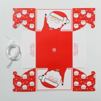 Коробка для капкейка &laquo;Счастливого Нового года!&raquo;, 16 х 16 х 10 см, Новый год