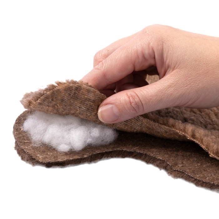 Набор для творчества. Мягкая игрушка из меха &laquo;Мишка&raquo;