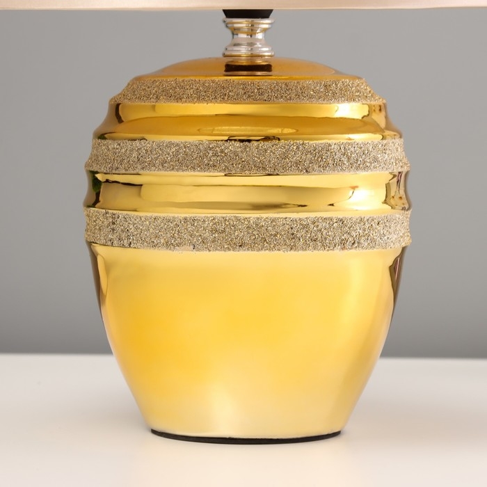 Настольная лампа Настольная лампа "Сервантос" Е14 40Вт золото 22х22х34см