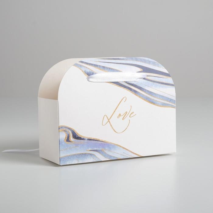 Переноска для цветов складная «Love», 17 × 13 × 7 см Переноска для цветов складная «Love», 17 × 13 × 7 см