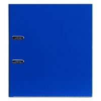 Папка-регистратор А4, 75 мм, Lamark, ПВХ, двухстороннее покрытие, металлическая окантовка, карман на корешок, собранная, синий/синий Папка-регистратор А4, 75 мм, Lamark, ПВХ, двухстороннее покрытие, металлическая окантовка, карман на корешок, собранная, синий/синий