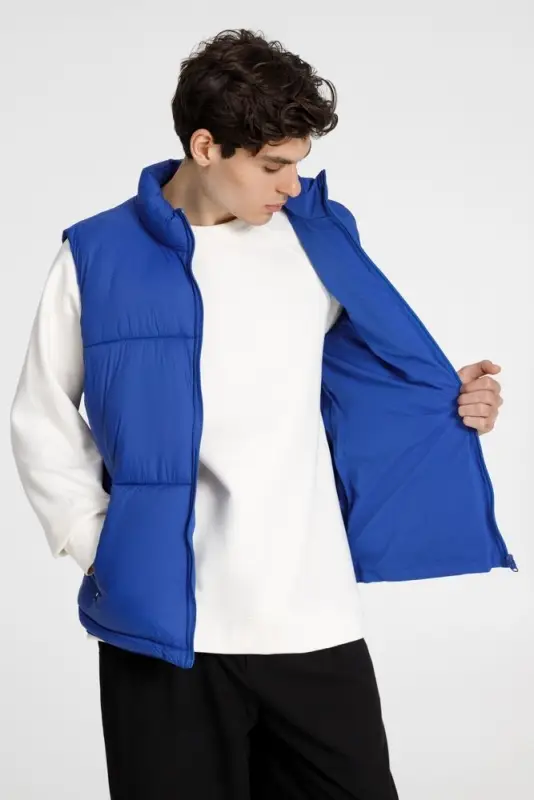 Жилет двусторонний V2, синий, размер XS/S