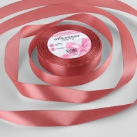 Лента атласная, 20 мм × 23 ± 1 м, цвет розовый антик №102 Лента атласная, 20 мм × 23 ± 1 м, цвет розовый антик №102