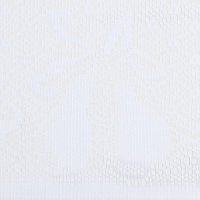 Тюль на кухню без шторной ленты, размер 170х170 см, цвет белый, 100% полиэстер Тюль на кухню без шторной ленты, размер 170х170 см, цвет белый, 100% полиэстер