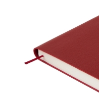 Ежедневник недатированный А5, 128 листов GRAND, интегральная обложка из искусственной кожи, ляссе, кремовый блок 70 г/м2, бордовый Ежедневник недатированный А5, 128 листов GRAND, интегральная обложка из искусственной кожи, ляссе, кремовый блок 70 г/м2, бордовый