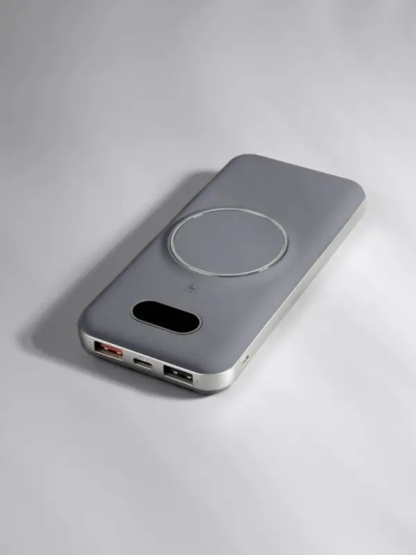 Внешний аккумулятор Omni Pro 10000 мАч, серый Внешний аккумулятор Omni Pro 10000 мАч, серый