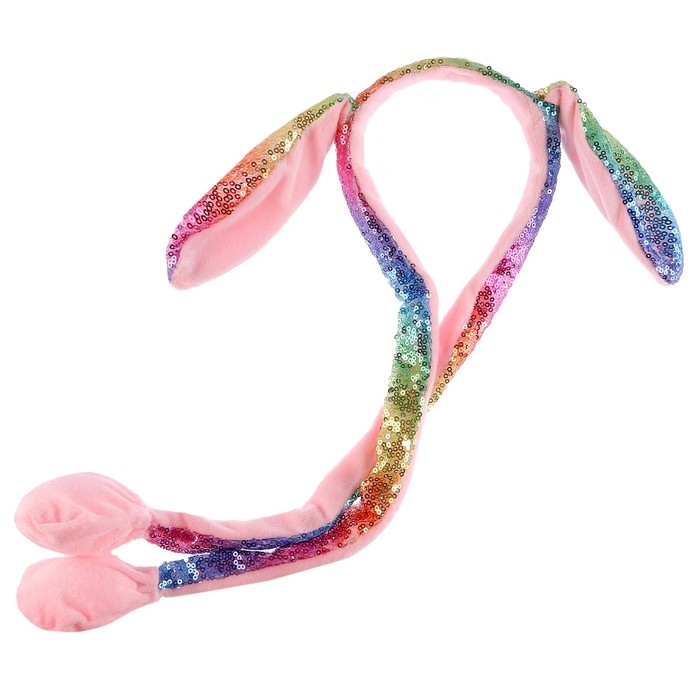 Карнавальный ободок «Зайчик», поднимаютя ушки Карнавальный ободок «Зайчик», поднимаютя ушки