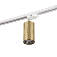 Светильник трековый "Алисер" GU10 220В золото 7,5х7,5х20 см Светильник трековый "Алисер" GU10 220В золото 7,5х7,5х20 см