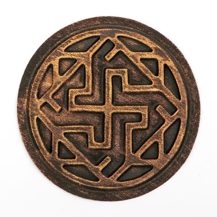 Нашивка с термопечатью на богатырей Валькирия, 12 см Нашивка с термопечатью на богатырей Валькирия, 12 см