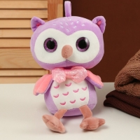 Мягкая игрушка &laquo;Совёнок&raquo;, 23 см, цвет фиолетовый