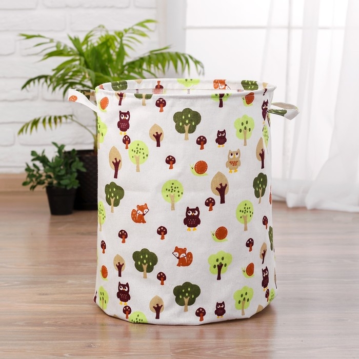 Корзина для игрушек «Зверята в лесу» Корзина для игрушек «Зверята в лесу»