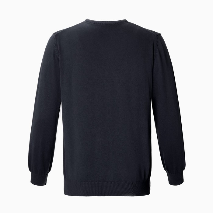 Джемпер мужской, цвет тёмно-синий, размер 58 (5XL) Джемпер мужской, цвет тёмно-синий, размер 58 (5XL)