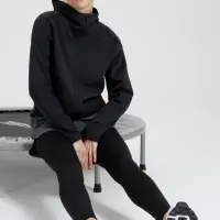 Куртка с капюшоном унисекс Begi, черная, размер XL Куртка с капюшоном унисекс Begi, черная, размер XL