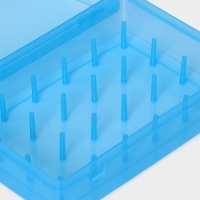 Органайзер для ниток, 24 ячейки, 28&times;19,5&times;6 см, цвет МИКС