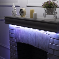 Комплект светодиодной ленты Luazon Lighting 5 м, IP65, SMD2835, 54 LED/м, 12 В, RGB Комплект светодиодной ленты Luazon Lighting 5 м, IP65, SMD2835, 54 LED/м, 12 В, RGB