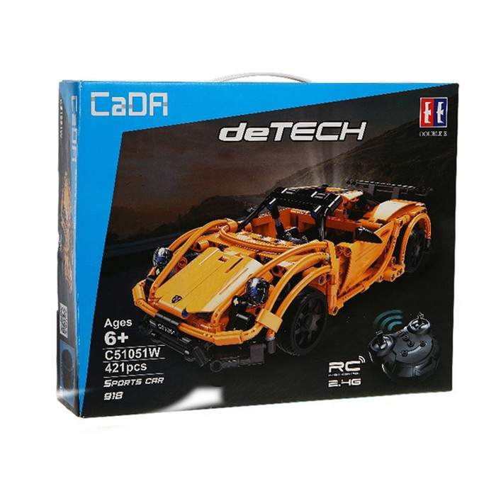 Конструктор радиоуправляемый &laquo;Тачка&raquo; с аккумулятором, 421 деталь