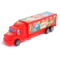 Грузовик инерционный «Цирк», МИКС Грузовик инерционный «Цирк», МИКС