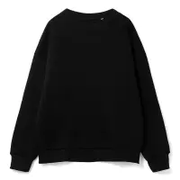 Свитшот оверсайз унисекс True Self, черный, размер M