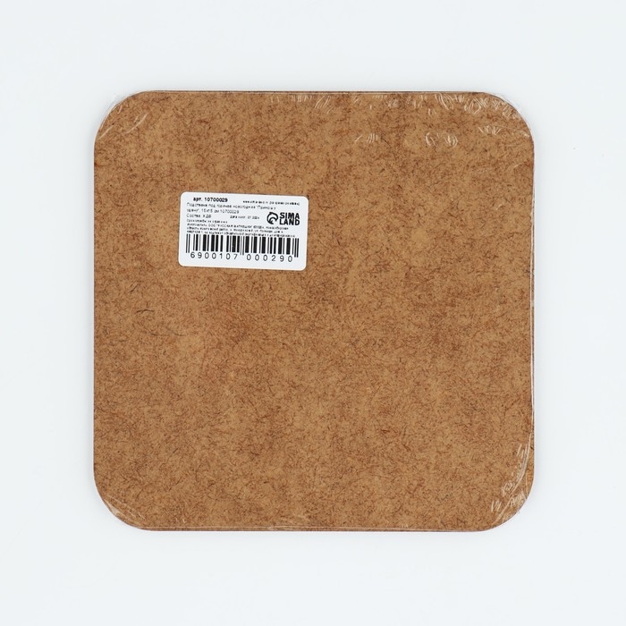 Новый год. Подставка под горячее &laquo;Приношу удачу&raquo;, 15х15 см