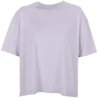 Футболка оверсайз женская Boxy Women, сиреневая, размер L