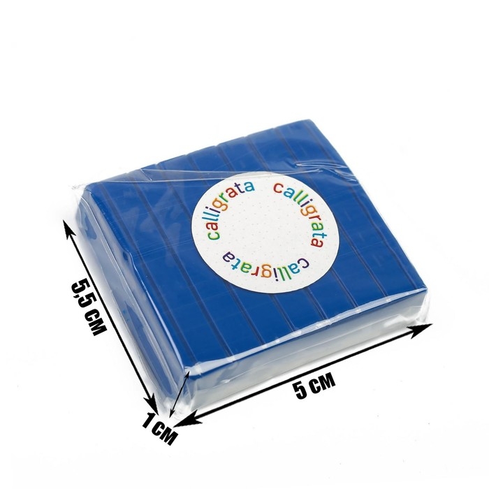 Полимерная глина Calligrata 50 г, синяя Полимерная глина Calligrata 50 г, синяя