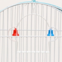 Клетка для птиц укомплектованная Bd-1/3c, 30 х 23 х 39 см, синяя Клетка для птиц укомплектованная Bd-1/3c, 30 х 23 х 39 см, синяя