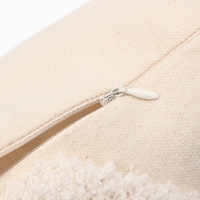 Наволочка декоративная &laquo;Этель&raquo; Бохо, 45х45 см, цвет молочный, 100% хлопок