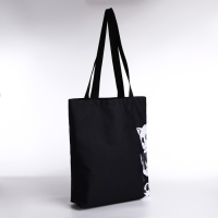 Шопер Котики, 40х12х38, цвет чёрный Шопер Котики, 40х12х38, цвет чёрный