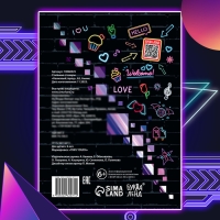 Стильные стикеры «Неоновый город», А5, Аниме Стильные стикеры «Неоновый город», А5, Аниме