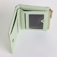 Кошелёк женский на кнопке, цвет зелёный Кошелёк женский на кнопке, цвет зелёный