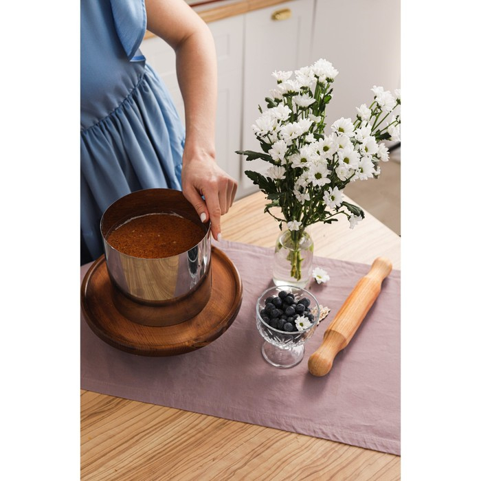 Набор форм для выпечки и выкладки &laquo;Круг&raquo;, d-20, h-15 см, 6 шт