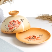 Блинница - хлебница "Застолье" 1,8л / 15х24см, мак бежевый