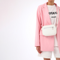 Сумка женская через плечо, TEXTURA, маленький размер, цвет белый Сумка женская через плечо, TEXTURA, маленький размер, цвет белый