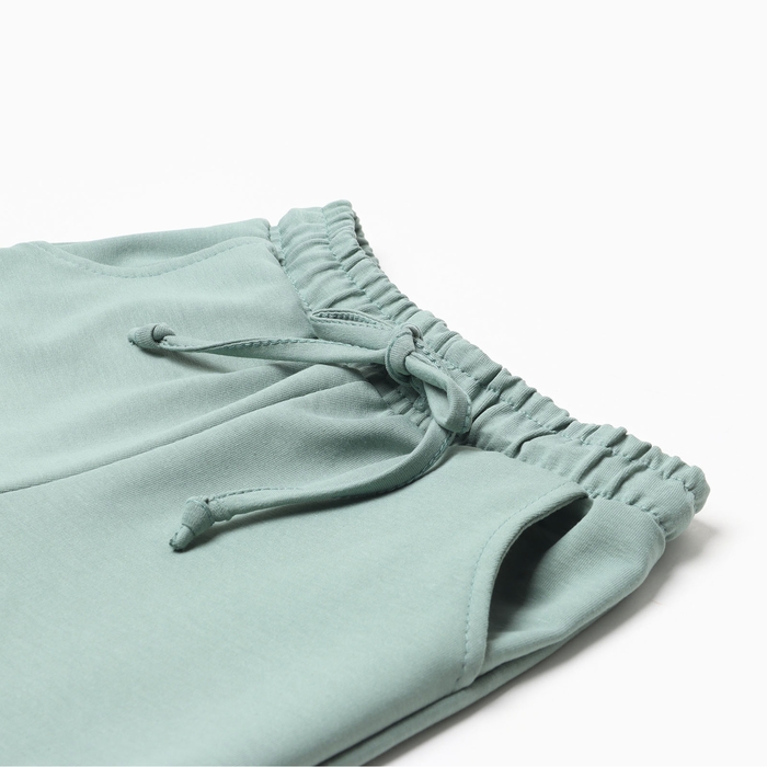 Костюм (свитшот и брюки) детский MINAKU, цвет олива, рост 110 см