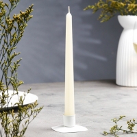 Свеча античная, 2,3х 24,5 см, 5 ч, 55 г, слоновая кость Свеча античная, 2,3х 24,5 см, 5 ч, 55 г, слоновая кость