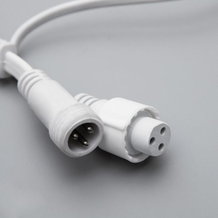 Гирлянда &laquo;Занавес&raquo; 2 &times; 3 м, IP44, УМС, белая нить, 760 LED, свечение тёплое белое, мерцание белым, 220 В