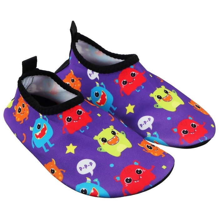 Аквашузы детские &laquo;На волне&raquo; &laquo;Монстрики&raquo;, р. 24-25