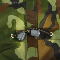 Комбинезон для животных, без подклада, XL (ДС 32-34, ОШ 32, ОГ 46-48 см), камуфляж