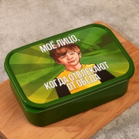 Ланч-бокс прямоугольный &laquo;Не отвлекай от обеда&raquo;, 1200 мл