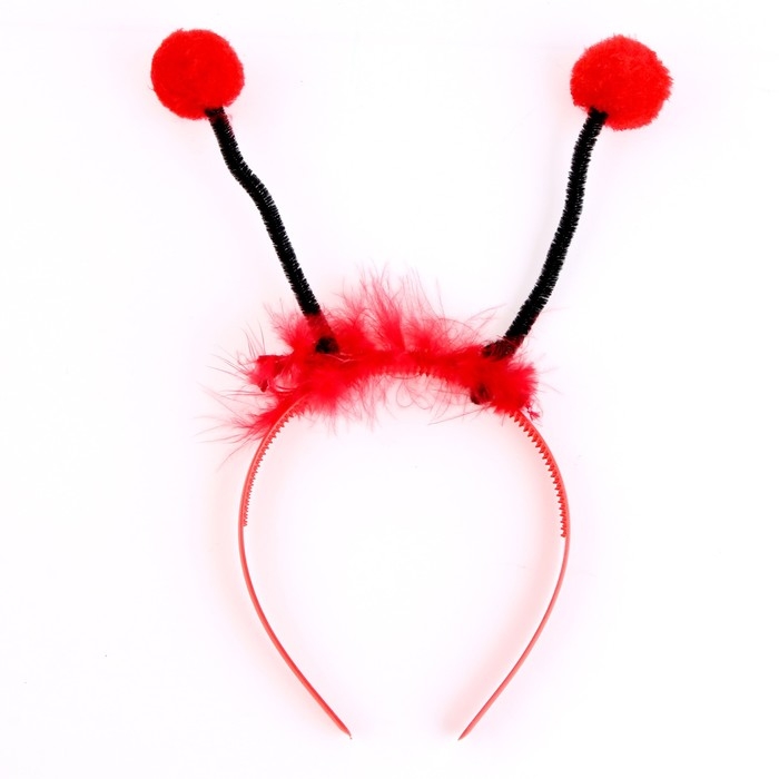 Карнавальный набор «Божья коровка» 4 предмета: юбка, крылья, жезл, ободок Карнавальный набор «Божья коровка» 4 предмета: юбка, крылья, жезл, ободок