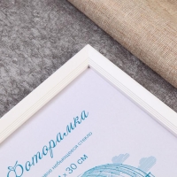 Фоторамка пластик L-5 21х30 см белый (пластиковый экран) Фоторамка пластик L-5 21х30 см белый (пластиковый экран)