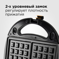 Мультипекарь Redmond RMB-M613/1, 700 Вт, венские вафли, антипригарное покрытие, чёрный Мультипекарь Redmond RMB-M613/1, 700 Вт, венские вафли, антипригарное покрытие, чёрный