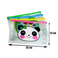 Папка на молнии "Мордашки" А4, МИКС Папка на молнии "Мордашки" А4, МИКС