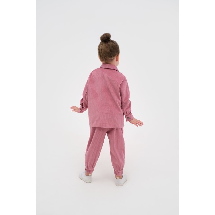 Костюм детский KAFTAN "Velvet", р. 30 (98-104), розовый